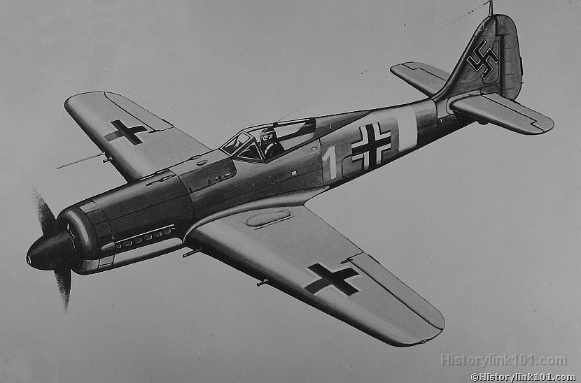 Illustration of FW 190