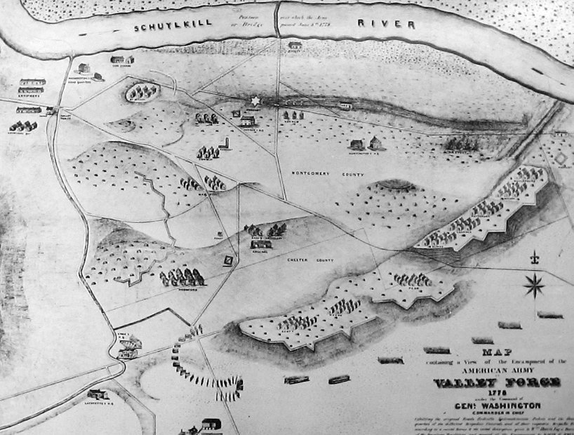 Winter at Valley Forge 