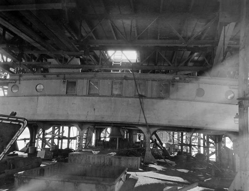 Bridge of USS Langley