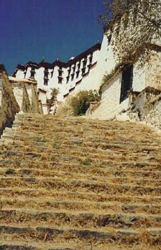 stairs at dali lamas palace