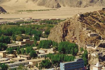 overview of city tibet