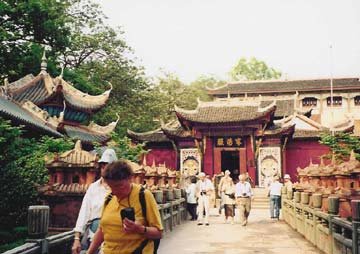 curved roofline style chinese building