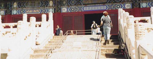 Steps at Forbidden City