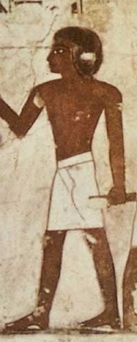 Egyptian male kilt
