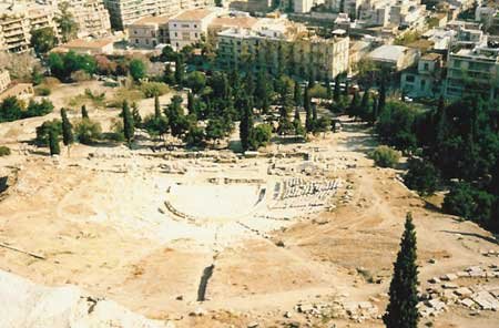 theater around acropolois