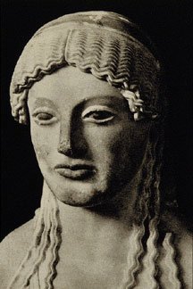 Drapped Female Statue