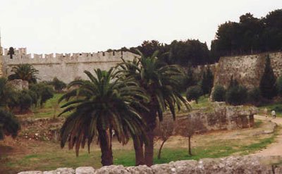 island of Rodes fort
