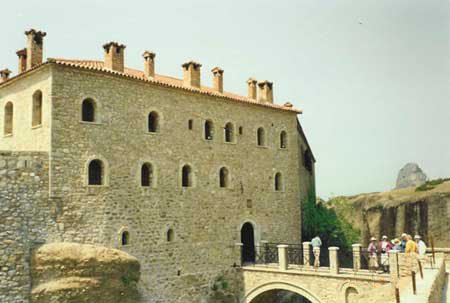 greek monasteries bridge