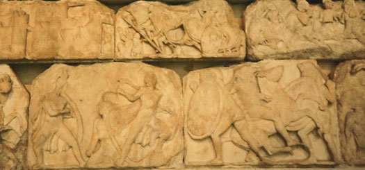 greek relief sculptures at british museum