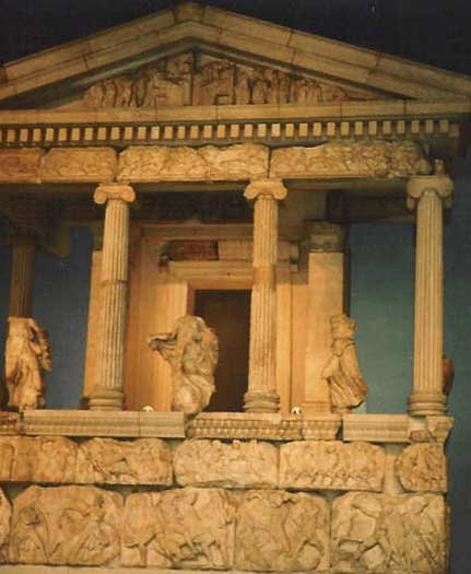 Greek Temple at British Museum