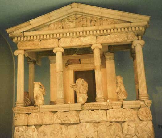 Greek Temple at British Museum