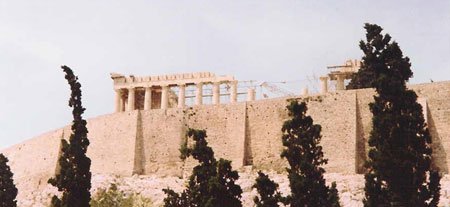 parthenon from side