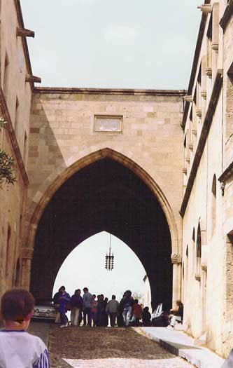 Pointed Arch Island of Rhodes