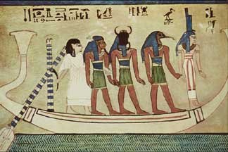 Bargeof the Sun in Tomb of Anhurkhawi
