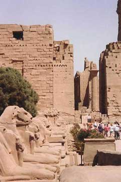 Entry to Temple of Karnak