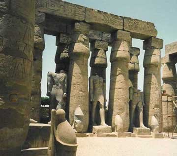 Walls at Karnak
