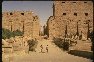 Sphinxes at Karnak