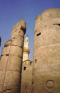 columns at luxor