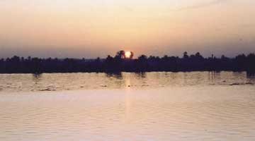 Sunset on Nile