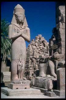 ramses II in the form of jorus