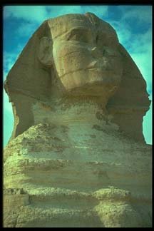 Great sphinx face picture