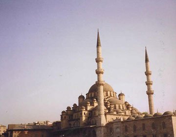 Spires on Blue Mosque