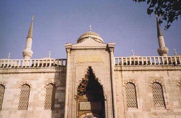 Doorway in Blue Mosque