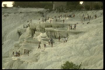 calcium carbonate water deposits
