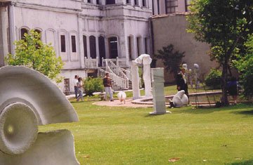 Grounds of Dolmabahce Palce