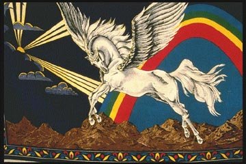 pegasus mural