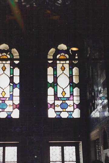 Stain Glass in the Topkadi Palace
