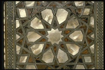 Close up Mother of Pearl at Topkapi Palace