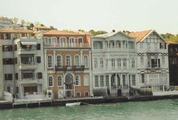buildings along waterfront istanbul