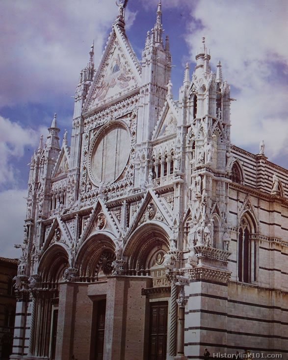 Cathedral in Sienn, Italy