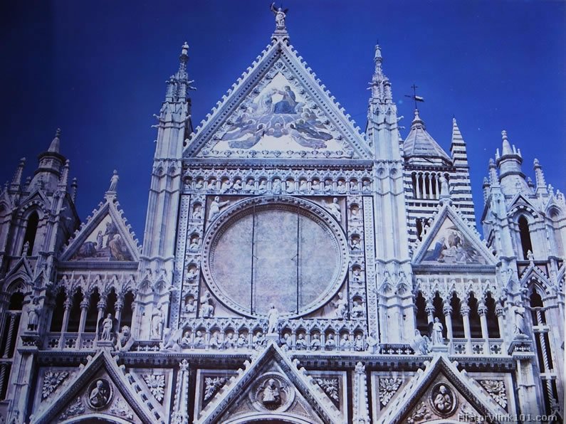 Cathedral in Sienn, Italy