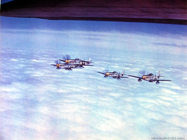 Royalty Free Pictures of P-51 