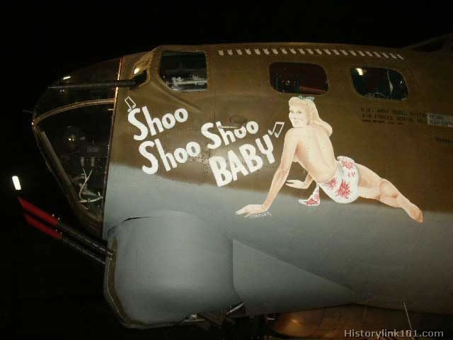 Royalty Free Pictures of World War II Plane Art