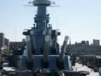 Royalty Free Picture of Battleship North Carolina's 16in_Guns_From_Bow.jpg (32kb)