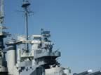 Royalty Free Picture of Battleship North Carolina's Mainmast_From_Aft.jpg (53kb)