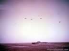 Planes over USS Bunker Hill