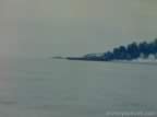 USS Bunker Hill on fire