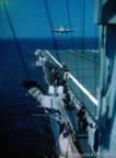 Plane off of Deck of USS Charger