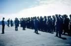 Men on deck of USS Cowpens