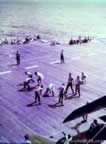 Men on the deck of USS Intrepid