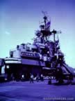Superstructure of the USS Intrepid