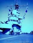 Superstructure of the USS Ranger