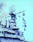 Superstructure of the USS Ranger