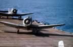 Planes on the deck of USS Ranger