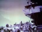 crew on deck of USS Santee