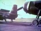 Planes on the USS Santee